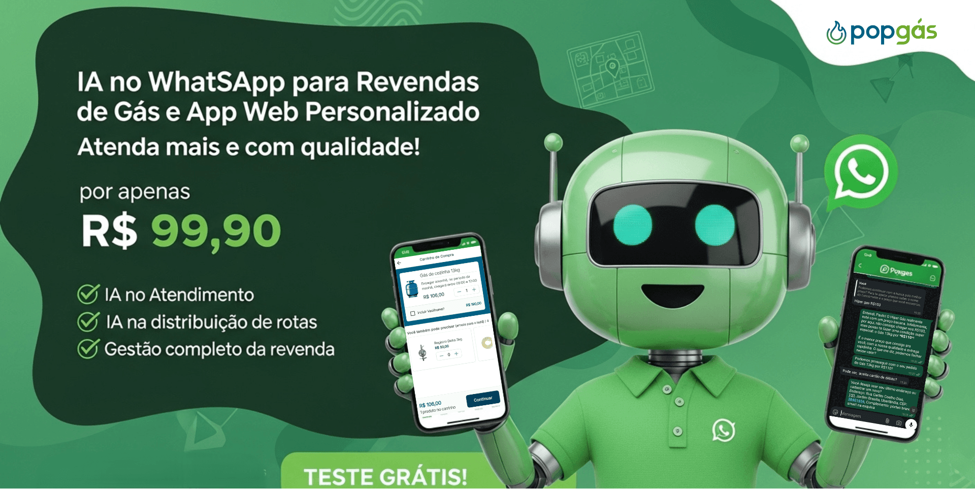 Dashboard PopGás Sistema